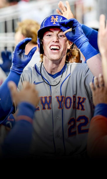 Baty homers first time up in majors, helping Mets beat Braves